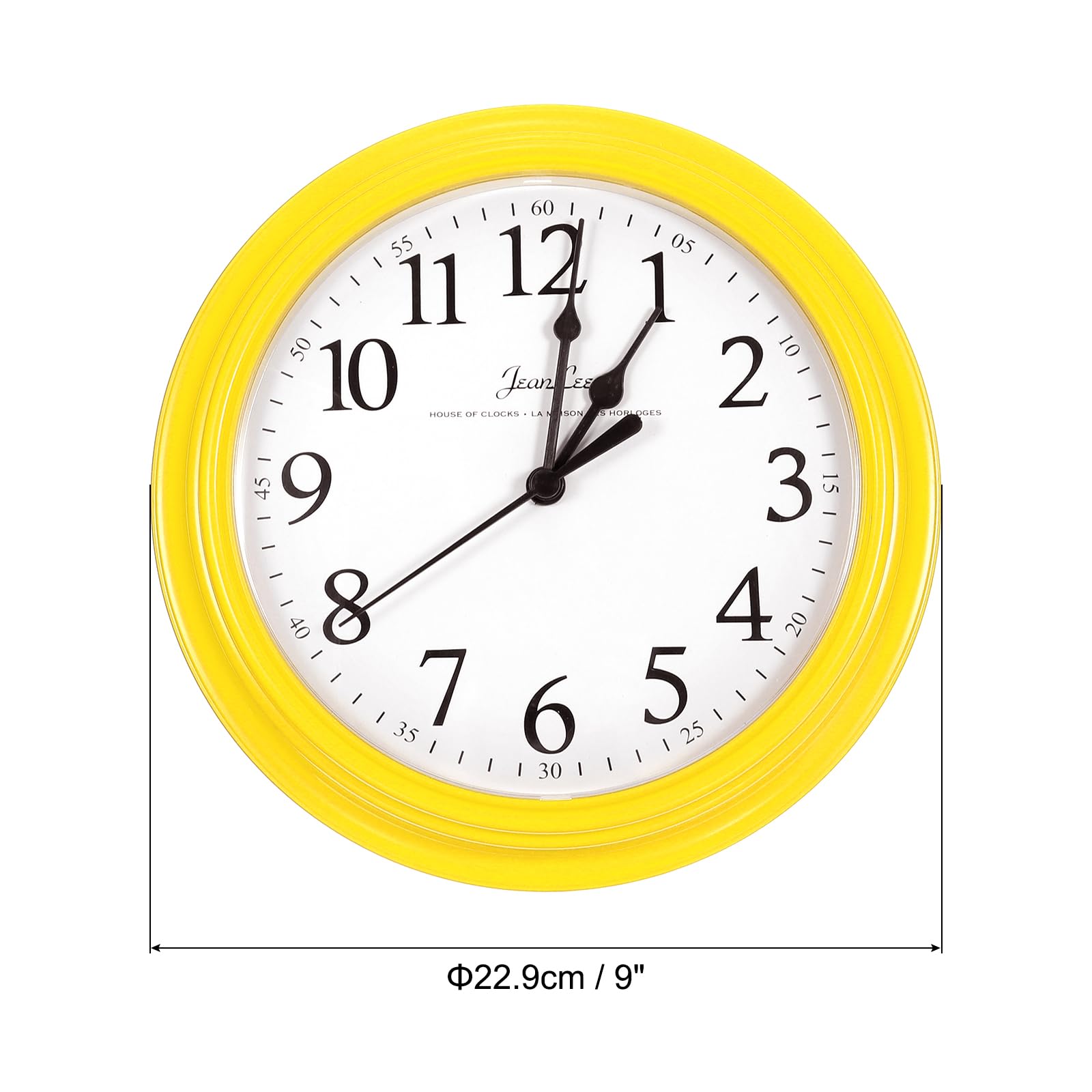 Amazon.com: PATIKIL 9 Inch Wall Clock, Quartz Battery Operated